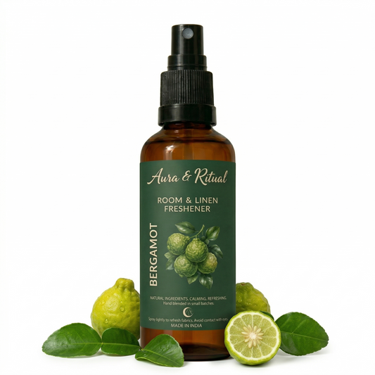 Bergamot Room & Linen Spray | Natural Aromatherapy Home Fragrance | Aura & Ritual