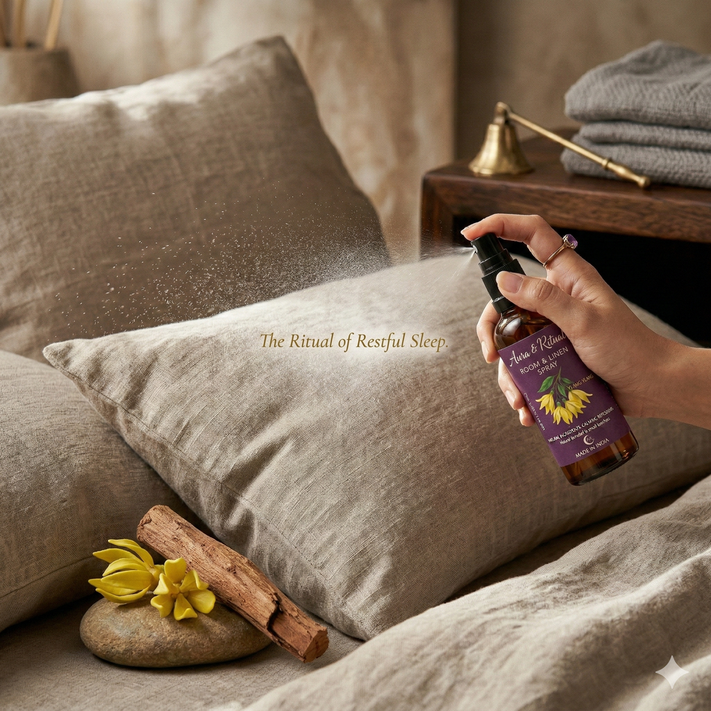 Ylang-Ylang Room & Linen Spray — Alcohol-Free Exotic Floral Mist, 100ml